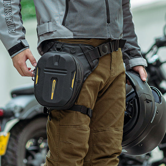 Mens Waterproof Motorcycle Leg Bag