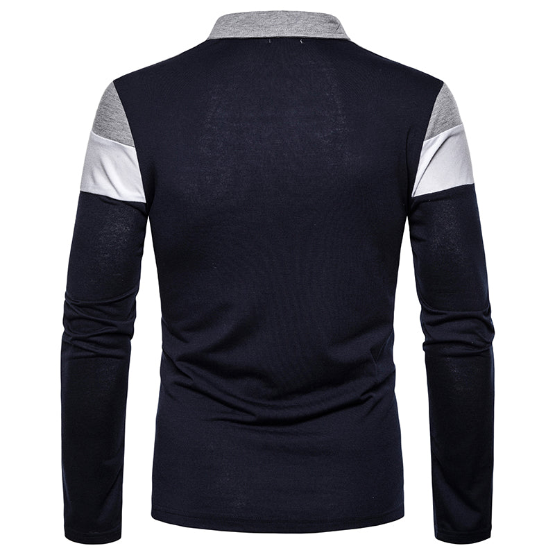 Men's POLO Tri-Color Sweatshirt