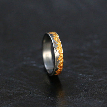 Vintage Thai Silver Niche Ring