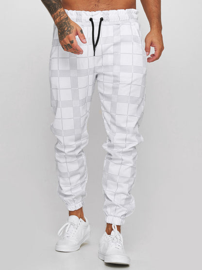 Digital Print Casual Pants