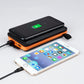 10000 mAh wireless induction solar charging treasure