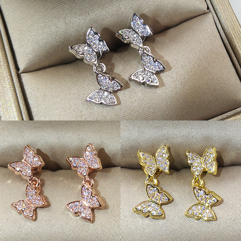 Bow-set  earrings