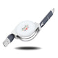 Telescopic charging cable