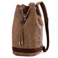 Casual Canvas Bucket Backpack