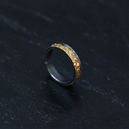 Vintage Thai Silver Niche Ring