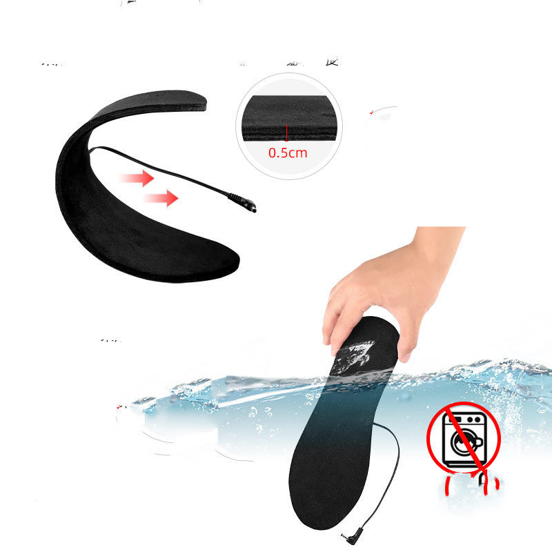 USB Rechargeable Heating Washable Insole