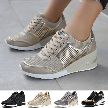 Flats Lace-up Sneakers