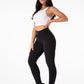 Mid Rise Tight Fitting Pants