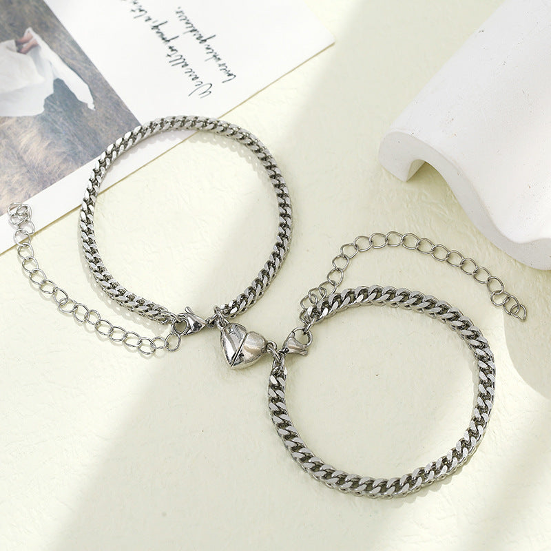Love Magnet Couple Bracelet