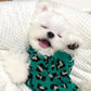 Leopard-print Sweater Pet Clothes