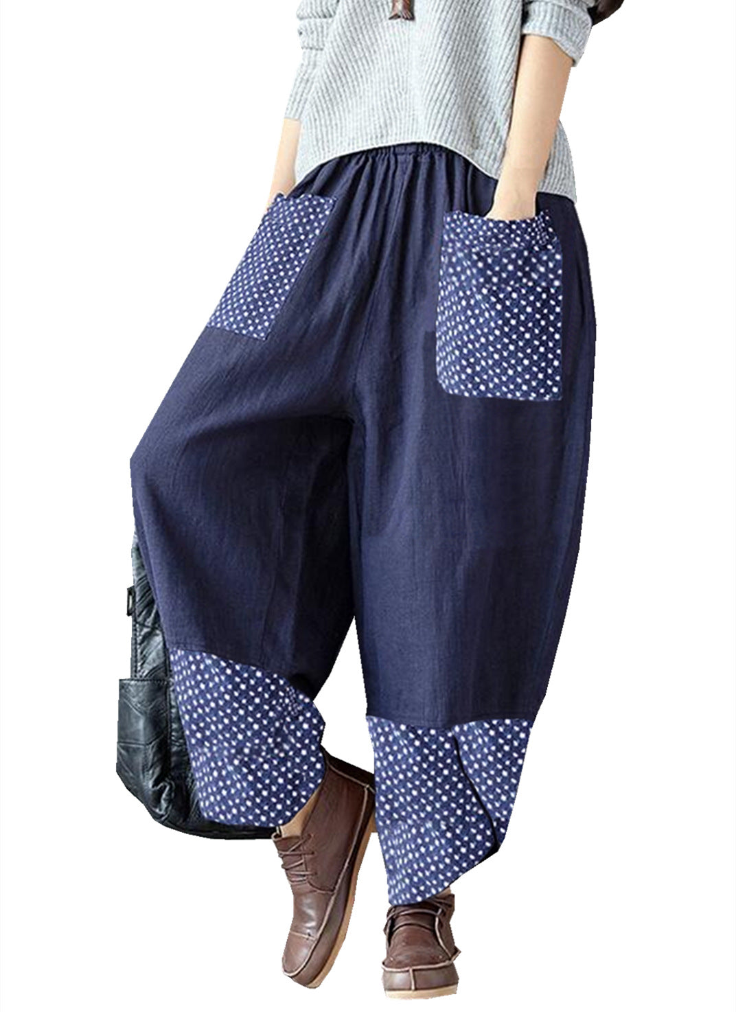 Wide-leg Pants