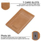 Ultra-thin Genuine Leather RFID Card Holder