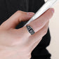 Men's Trendy Obsidian Domineering Ring