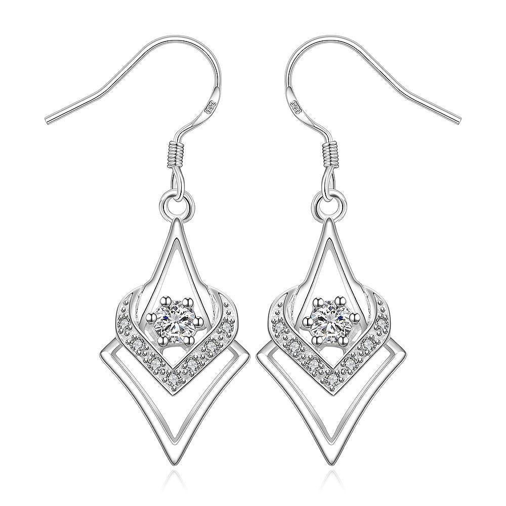 Hexagonal Star Earrings