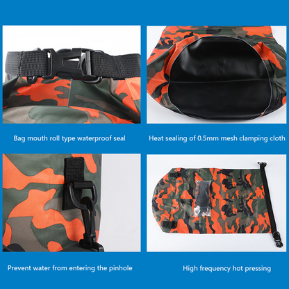 Waterproof Camouflage Double Shoulder Portable Beach Backpack