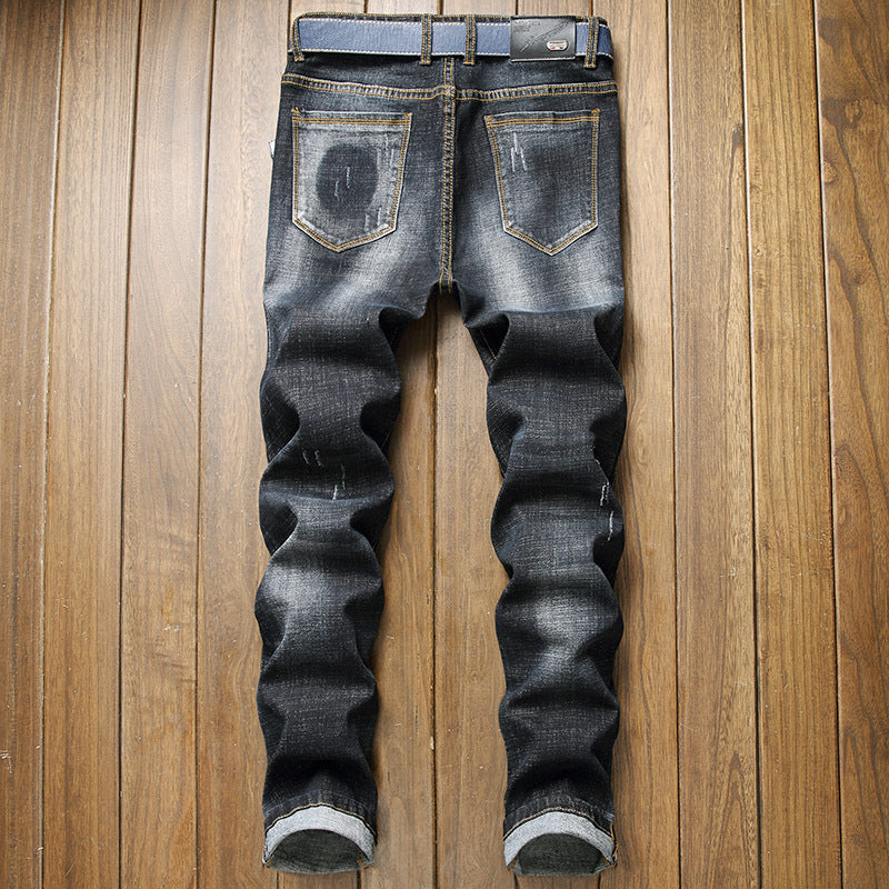 2020 New European And American Foreign Trade Men's Jeans