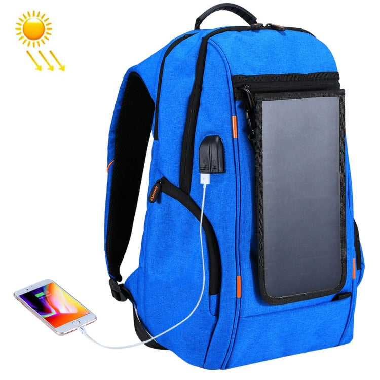 Large Capacity Waterproof Outdoor Solar Backpack