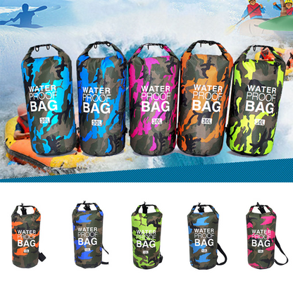 Waterproof Camouflage Double Shoulder Portable Beach Backpack