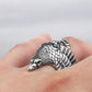 Mens Crow Ring