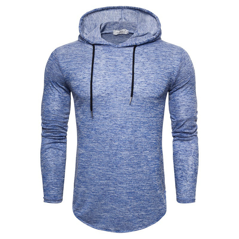 European Fashion Solid Color Hoodie