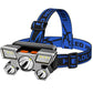 Rechargeable Head Mounted Riding Lamp