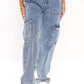 High Waist Baggy Jeans