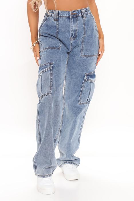High Waist Baggy Jeans
