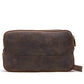 Genuine Leather Vintage First Layer Leather Clutch