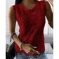 Women's Flowers Lace Vest