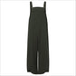 Casual Cropped Overalls Long Pant