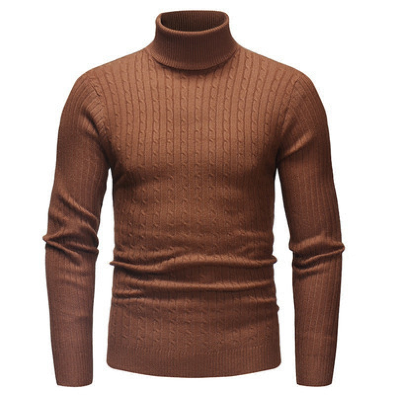 Slim-fit Men's Color Sweater