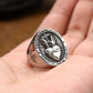 Men's jesus ring